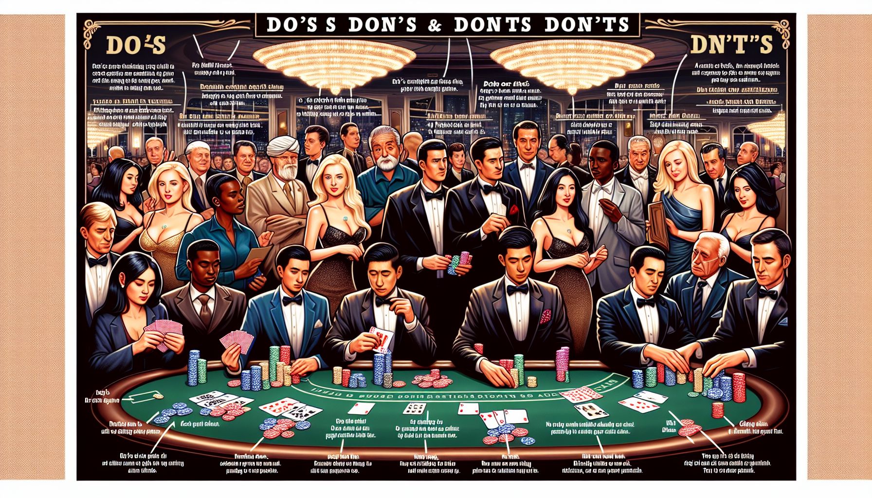 Casino Poker Etiquette: Do's and Don'ts at the Table
