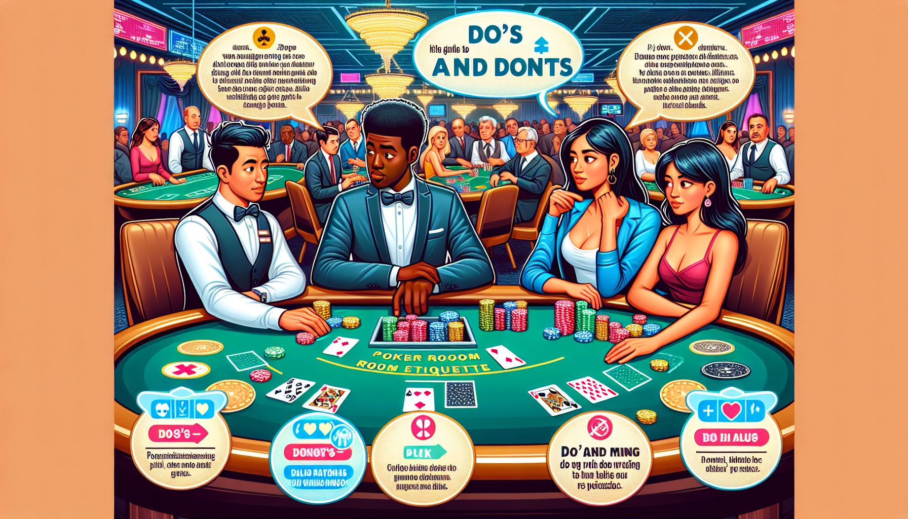 Casino Etiquette: The Do’s and Don’ts of Poker Rooms