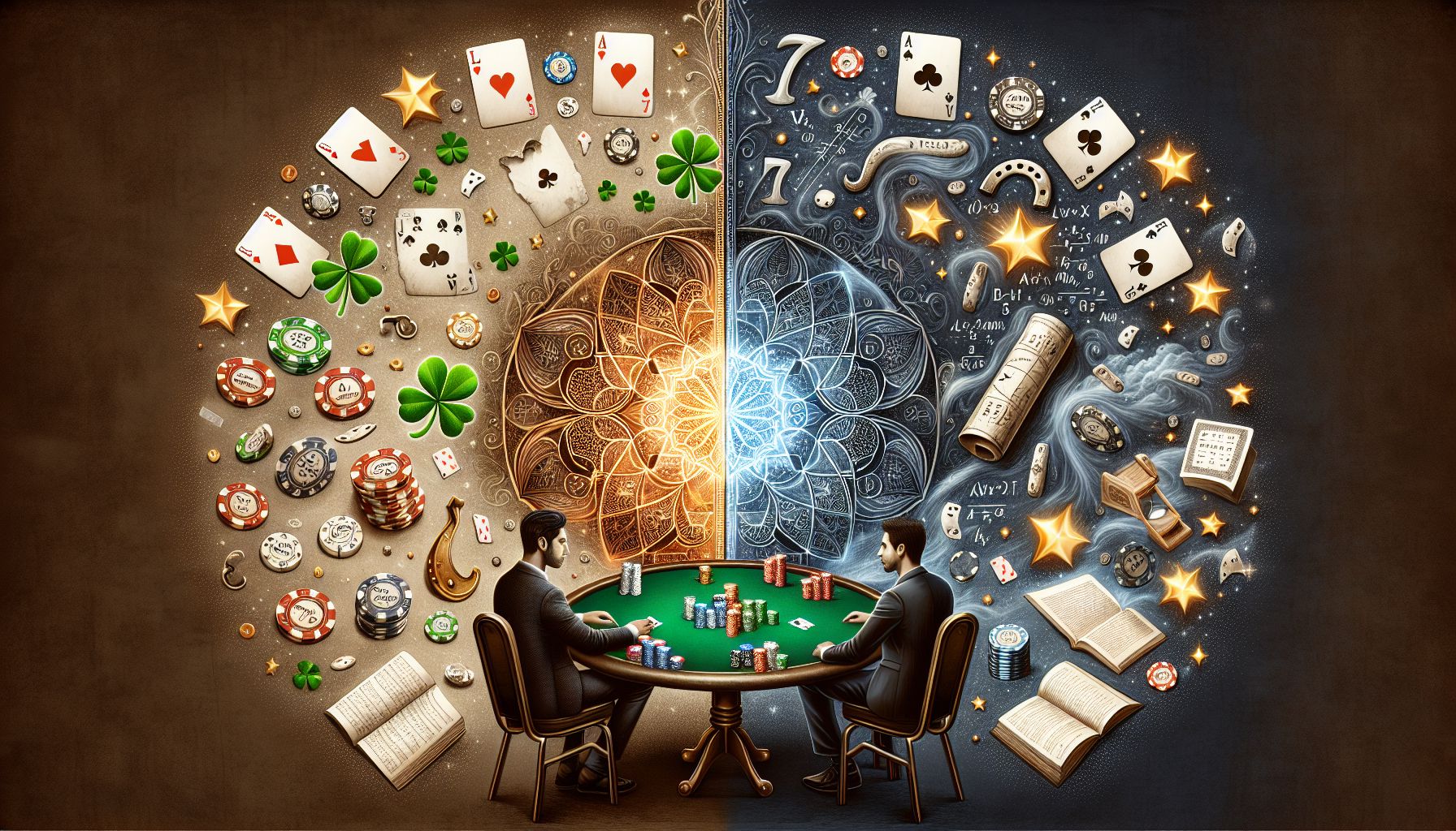 The Role of Luck versus Skill in Casino Poker: What Determines a Winner?